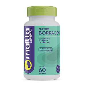 Oleo de Borragem 500mg 60caps Maltta