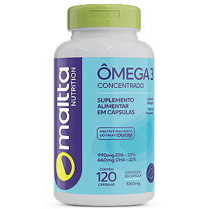 Omega3 Concentrado 1000mg - 120caps Maltta