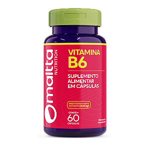 Vitamina B6 (1 ao dia) 60caps Maltta