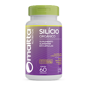 Silicio Organico 60caps Maltta
