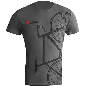 Camiseta Algodão Casual Esportivo - Bike Vertical