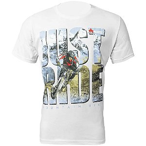 Camiseta Algodão Casual Esportivo - Just Ride