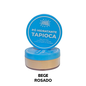 Pó Solto Facial Hidratante Tapioca - Bege Rosado - Super Poderes