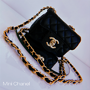 Bolsa Chanel Mini (Preta)