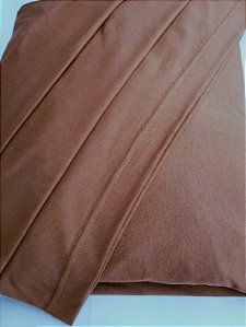 LENÇOL KING DE MALHA 03 PEÇAS MOCHA MOUSSE - 3330