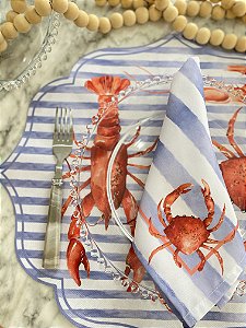 Guardanapo Estampado Seafood