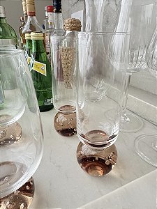Taça Transparente e Ambar 250ml
