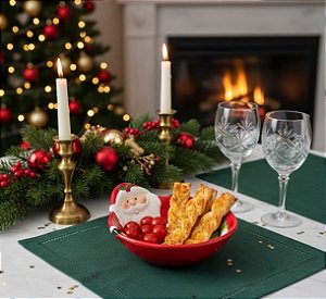 Petisqueira / Tigela Média Merry Christmas