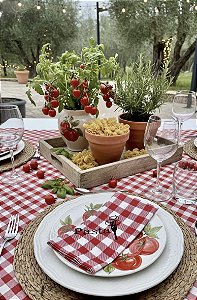 Guardanapo Bordado Pasta