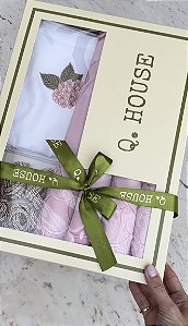 Kit Jardim Rosa