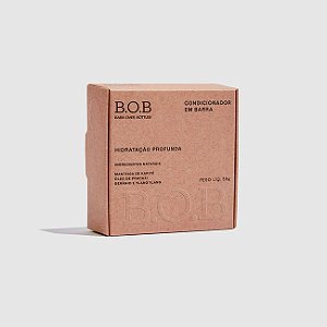 B.O.B. - Condicionador em Barra - Hidratação Profunda - 55g (Nova Embalagem)
