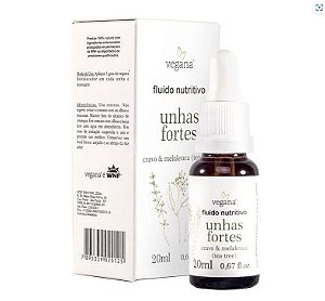 VEGANA - Fluido Nutritivo Unhas Fortes - 20ml