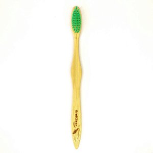 OralClear- Escova de Dente de Bambu - Cerda Verde
