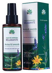 WNF - Óleo de Massagem Relaxante - Arnica e Lavanda- 120ml