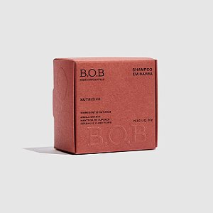 B.O.B. - Shampoo em Barra Nutritivo - 80g (BOB)
