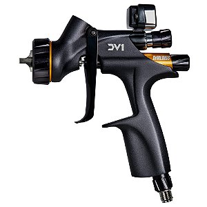 Pistola de Pintura DV1 Clearcoat 1.3mm com manômetro digital (com caneca) Devilbiss