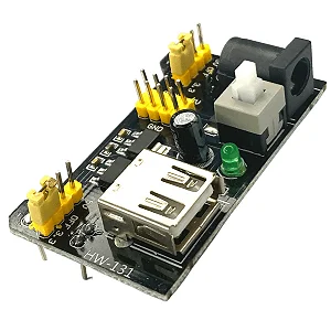 Módulo Fonte Ajustável para Protoboard