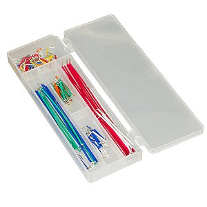 Kit Jumper para Protoboard 140 Peças Fios para Arduino