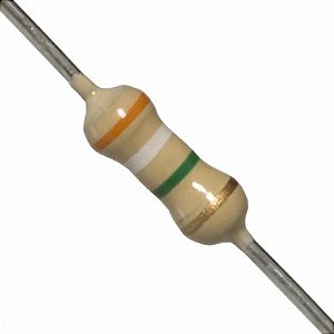 Resistor 3M 5% (1/4W) - 10 unidades