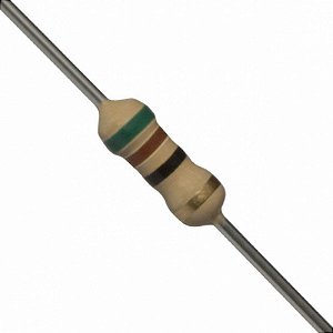 Resistor 51R 5% (1/4w) - 10 unidades