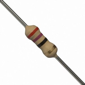 Resistor 27R 5% (1/4W) - 10 unidades
