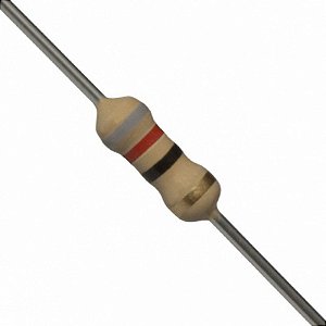 Resistor 82R 5% (1/4W) - 10 unidades