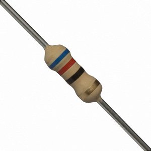 Resistor 62R 5% (1/4W) - 10 unidades