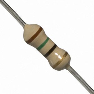 Resistor 15R 5% (1/4W) - 10 unidades