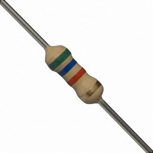 Resistor 5K1 5% (1/4W) - 10 unidades