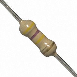 Resistor 470K 5% (1/4W) - 10 unidades