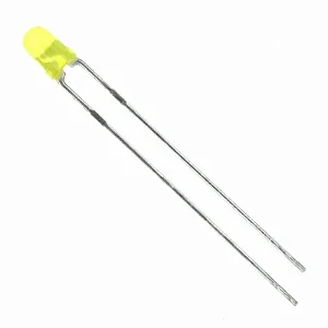 LED difuso 3mm - Amarelo
