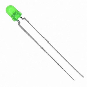 LED difuso 3mm - Verde
