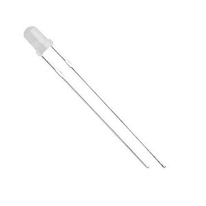 LED difuso 3mm - Branco