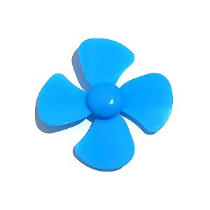 Hélice 80mm para Motor DC 130 - Azul