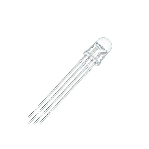 LED Alto Brilho RGB 5mm Cátodo Comum