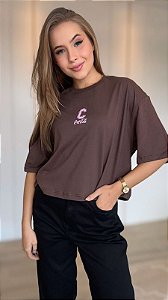 Camiseta Cropped Coca Cola