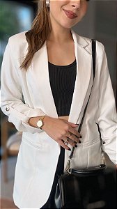 Blazer Alfaiataria Alongado