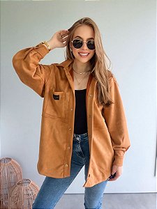 Jaqueta Suede Colcci Jeans