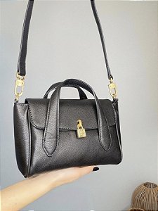 Bolsa Tote Enfeite Cadeado Lança Perfume