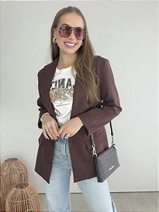 Blazer Solto ML Flor de Liz