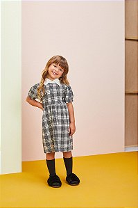 Vestido Infantil Xadrez Festa Momi - bambolê - loja de roupa infantil e  teens