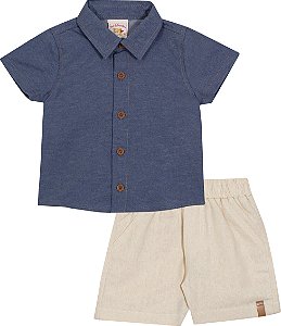 Conjunto Infantil Camisa Nini E Bambine