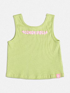 Regata Infantil Lemon Vibes Verde Momi