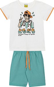 Conjunto Infantil Menino Bone Jaca Lele