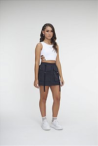 Blusa Cropped Frases Bobbyluu