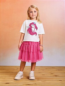 Blusa Infantil Pequena Sereia  Momi