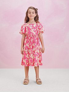 Vestido Infantil Licenciado Minnie Anime