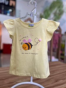 Blusa Infantil Abelhinha Jaca Lele