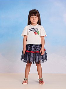 Conjunto Infantil Cerejas Momi