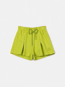 Shorts Infantil Lima Com Pregas Anime